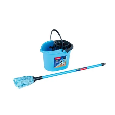 Theo Klein Wischmoppset Vileda Color Line 3-teilig, blau