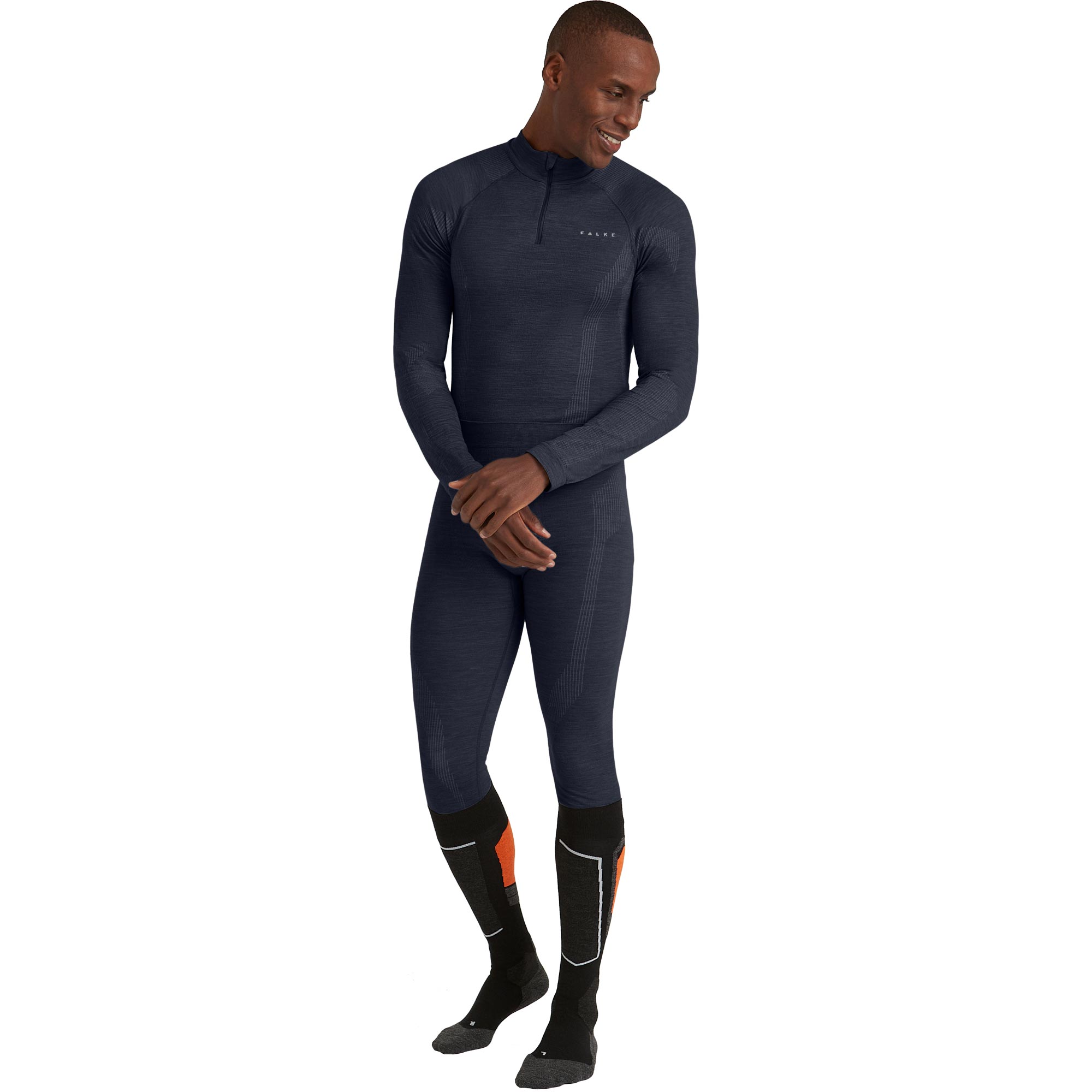 Falke WT Long Tights Herren space blue