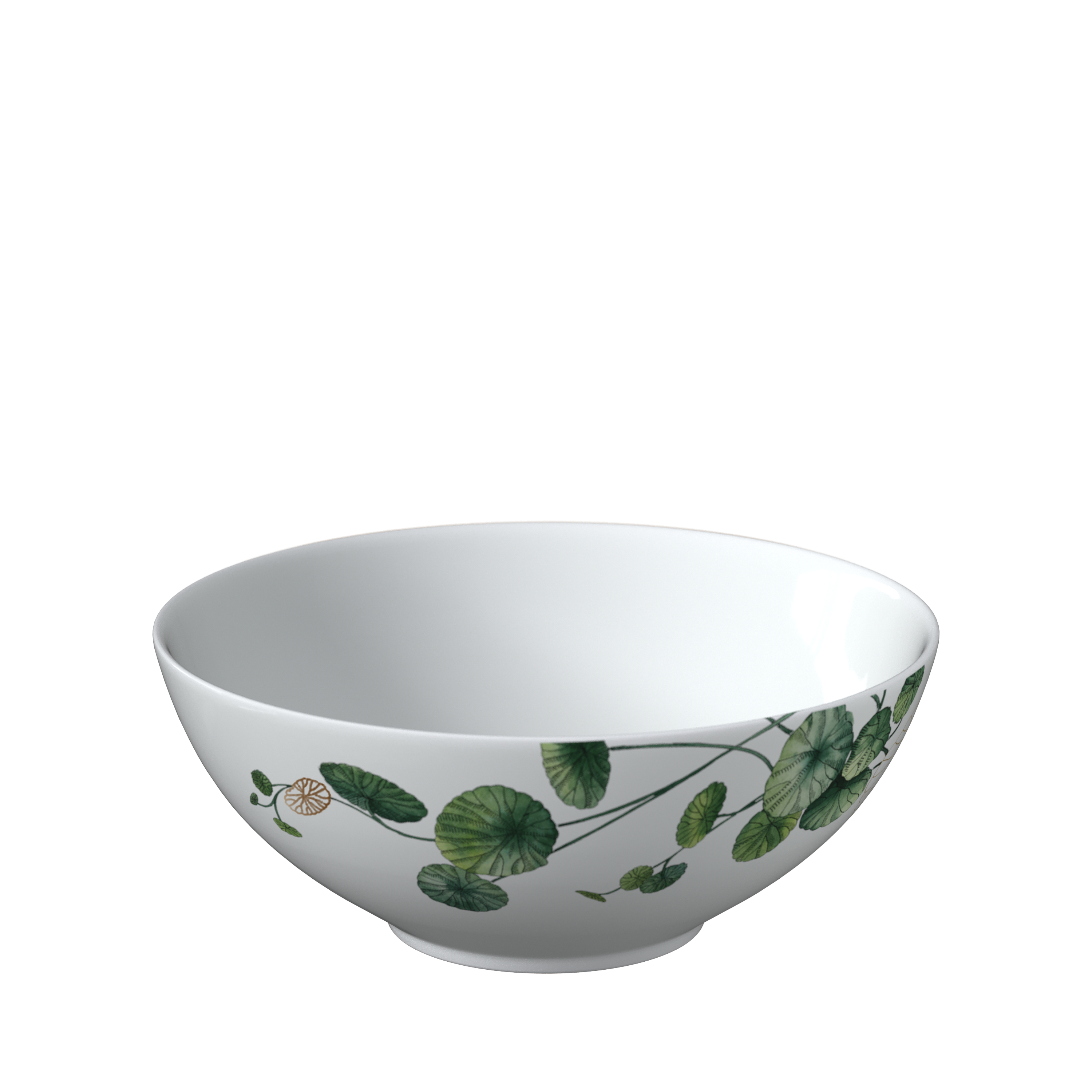 Avarua Dessert bowl Multi-colored, 13.6 oz, Premium Bone Porcelain