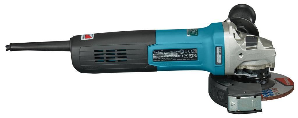 Makita GA5090X01 230V Haakse Slijper 125mm 1900W