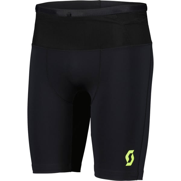 Short running SCOTT TIGHT SHORTS M'S RC RUN BLACK/YELLOW