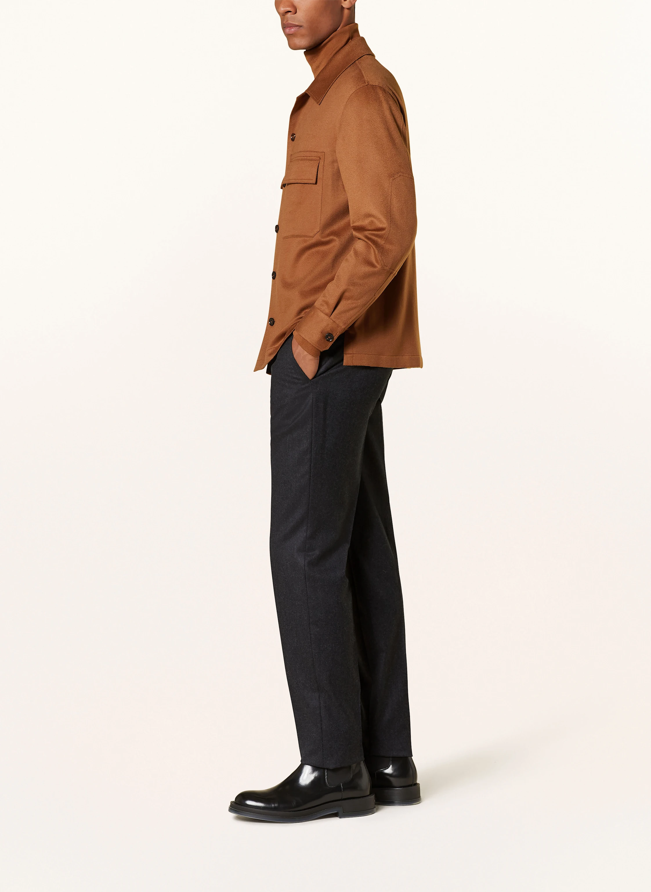 ZEGNA Flanellhose Narrow Fit