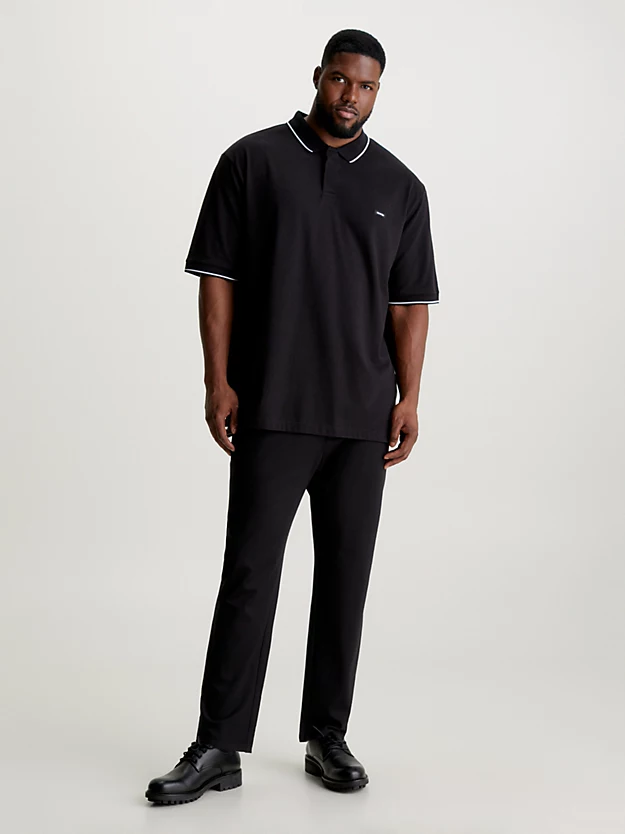 Camisa polo plus size
