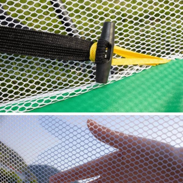 INF Golf Chipping Nett med slagmatte, treningsballer og tee