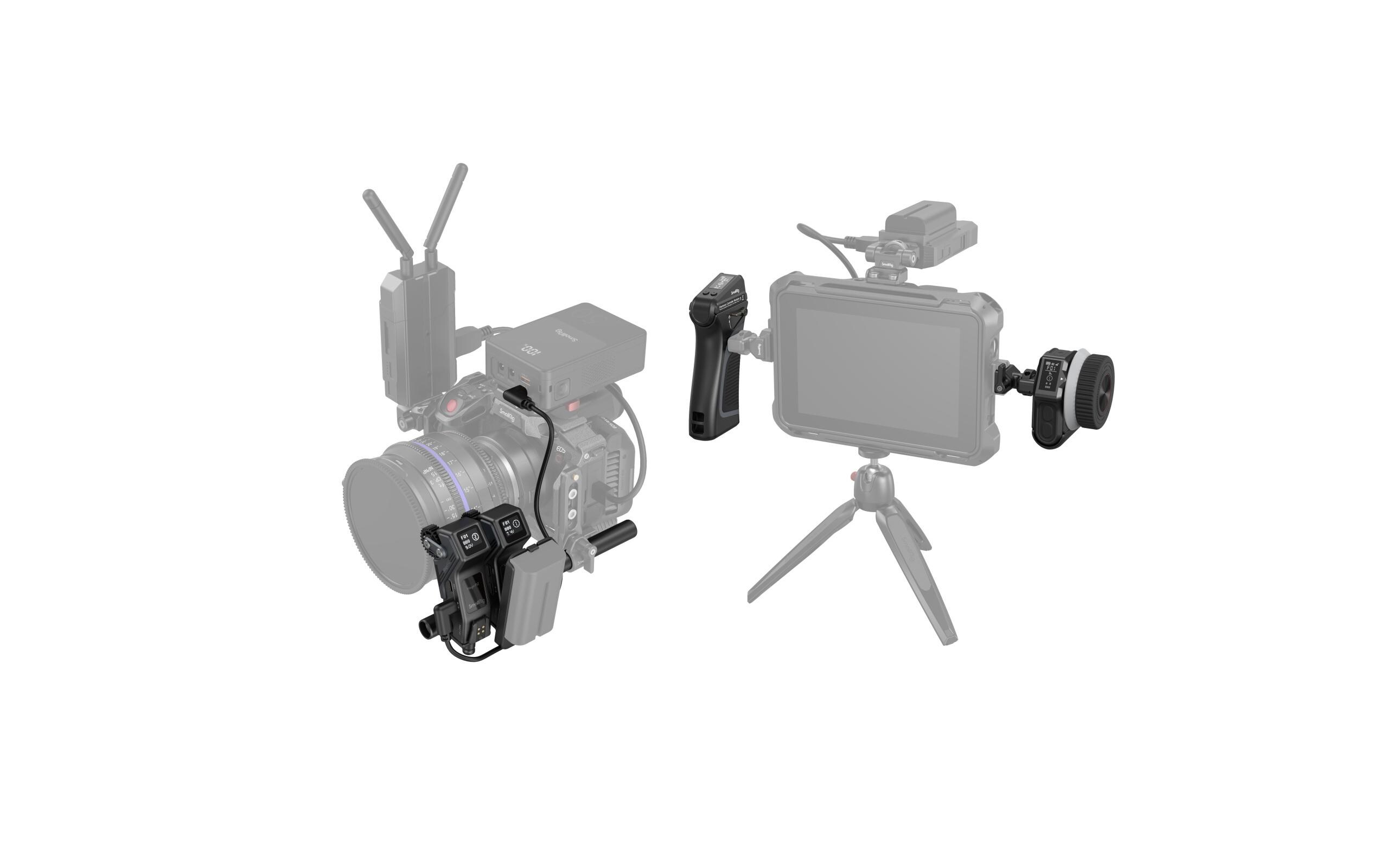 MagicFIZ Wireless Follow Focus Two Motor Kit<br>Präziser und latenzarmer Follow Focus für Videoaufnahmen