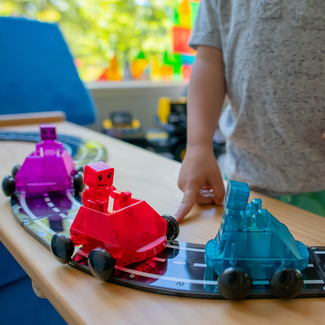 MAGNA-TILES uitbreidingsset dashers - 3st