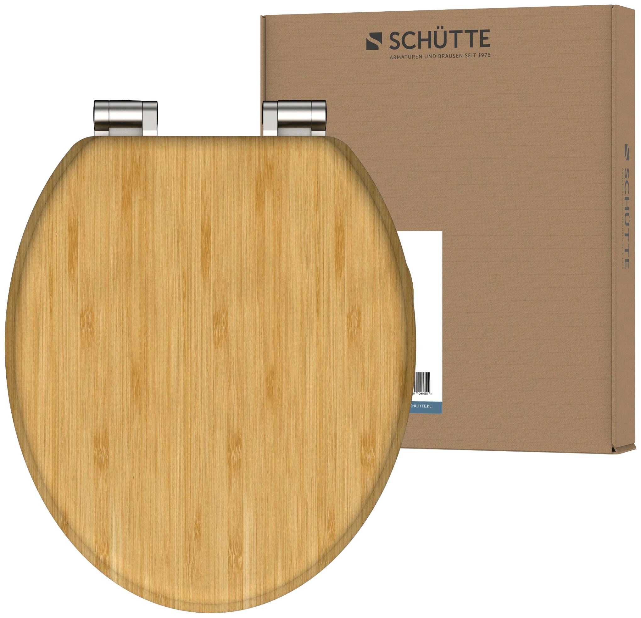 Schütte WC-Sitz »NATURAL BAMBOO« aus Bambus Vollholz