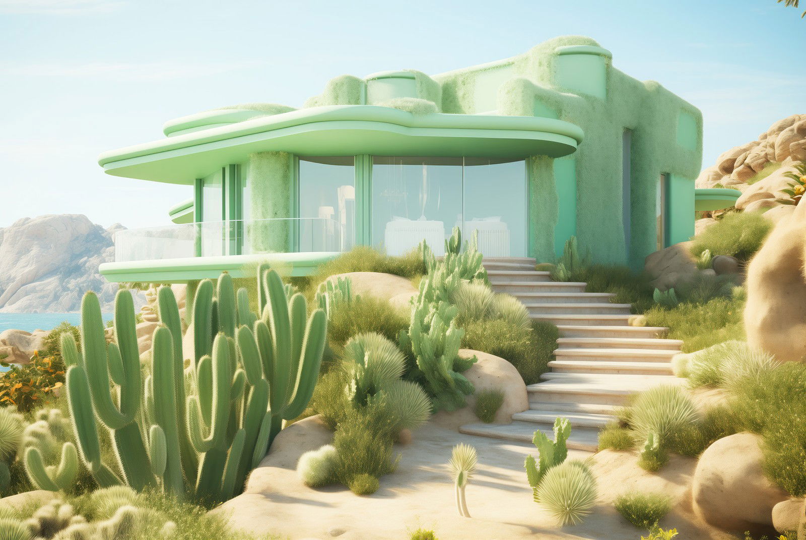 Desert Verde by Violeta Verve - Limited Edition. Edition of: 150. Signed.