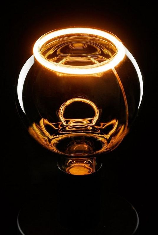 Segula - Floating LED Lamp - Dimbaar - Gerookt Glas - E27 - 6 Watt