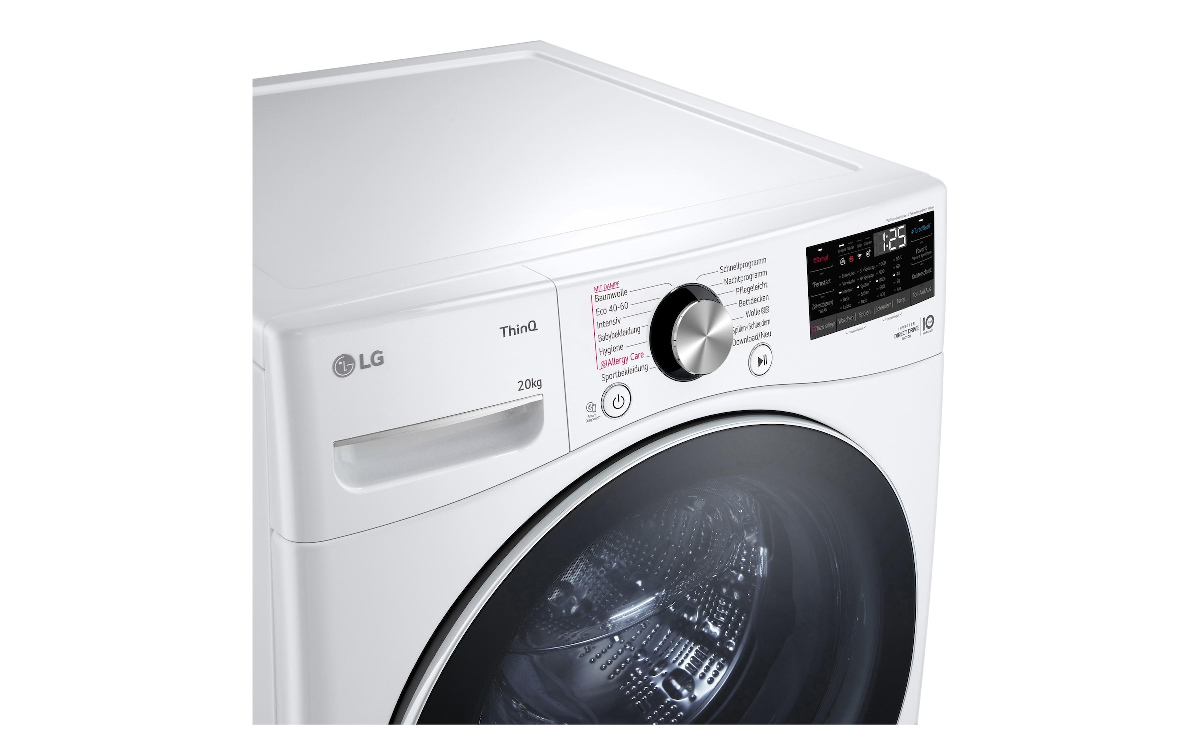 LG Waschmaschine »F0WVT202« 20 kg 1000 U/min