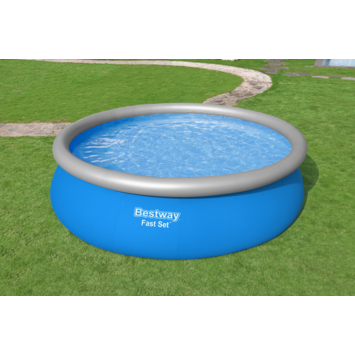 Bestway zwembad rond 457 x 122 cm met ladder