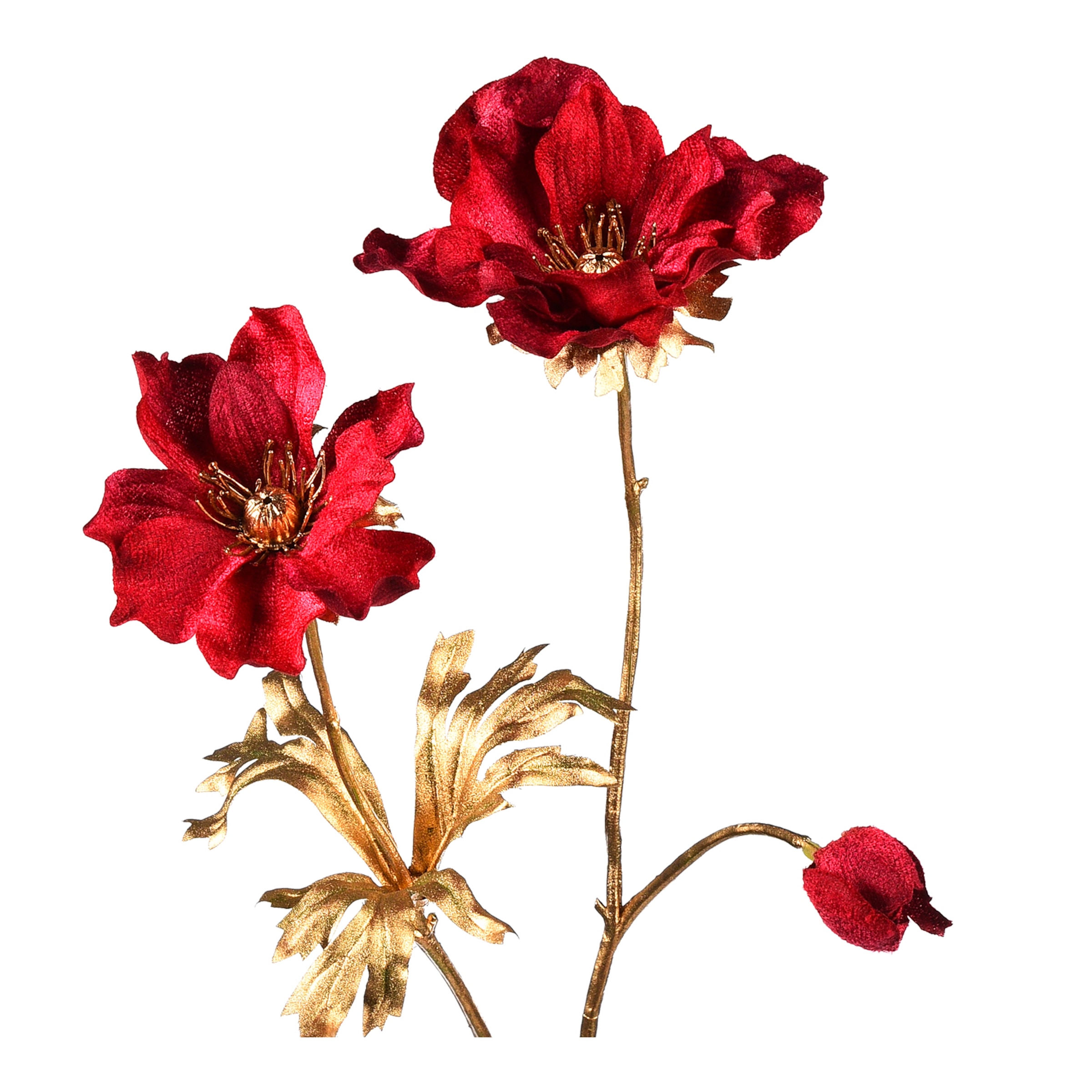 dunkel rot, L 91 cm