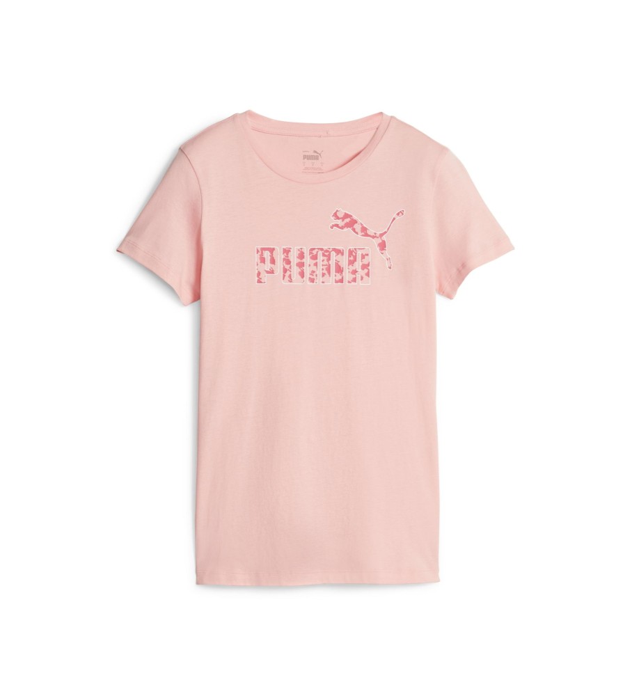 Camiseta Puma ESS+ Animal Rosa