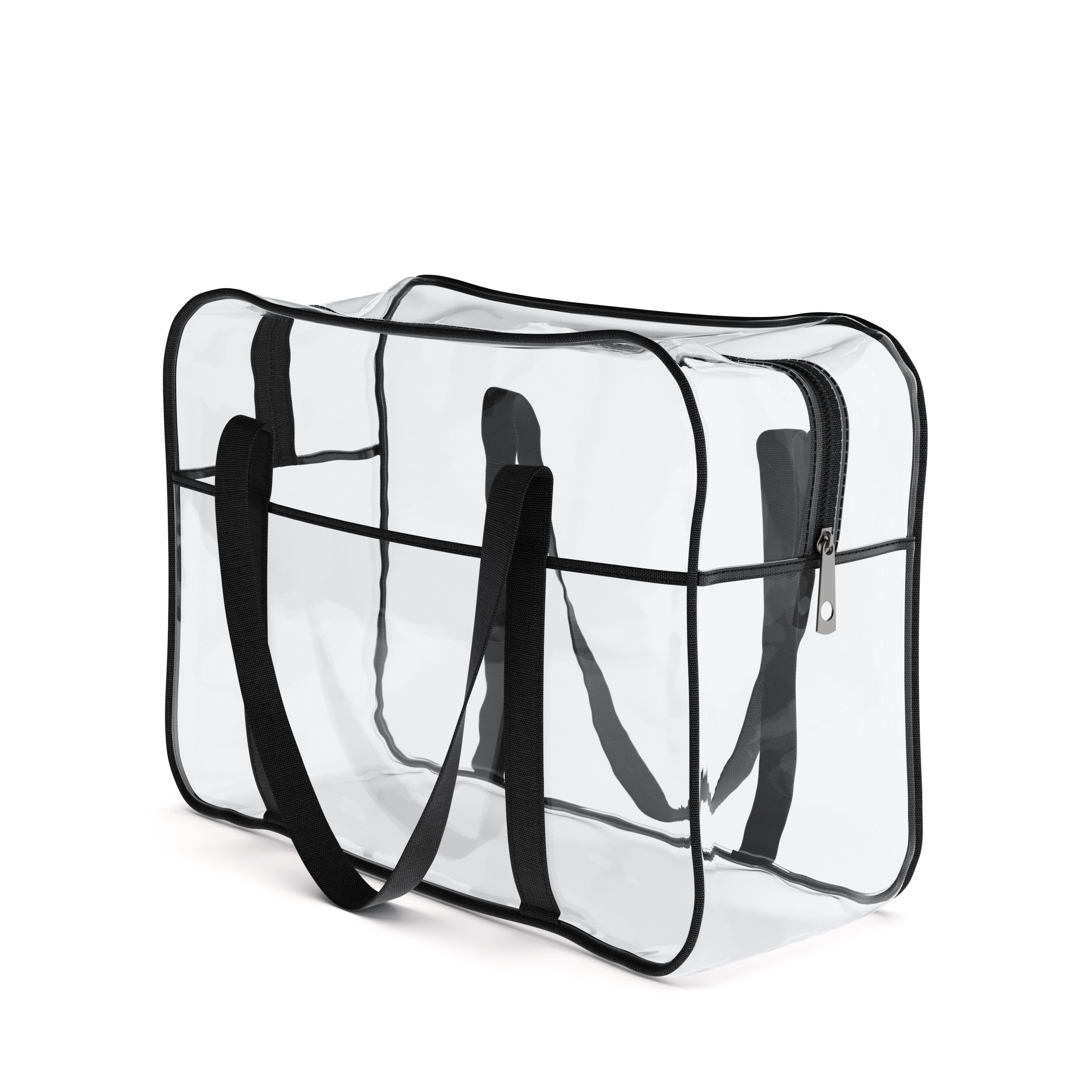 Kulturbeutel Necessaire 2er Set transparent