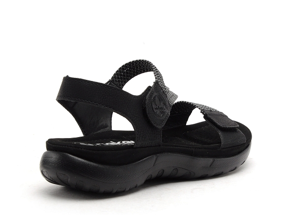 Rieker nu pieds plats femme 64870 noir