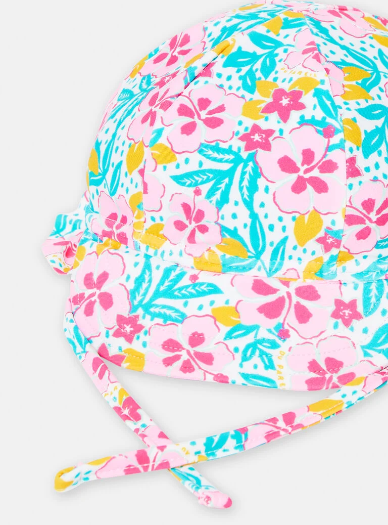 Casquette de plage pour bébé fille
