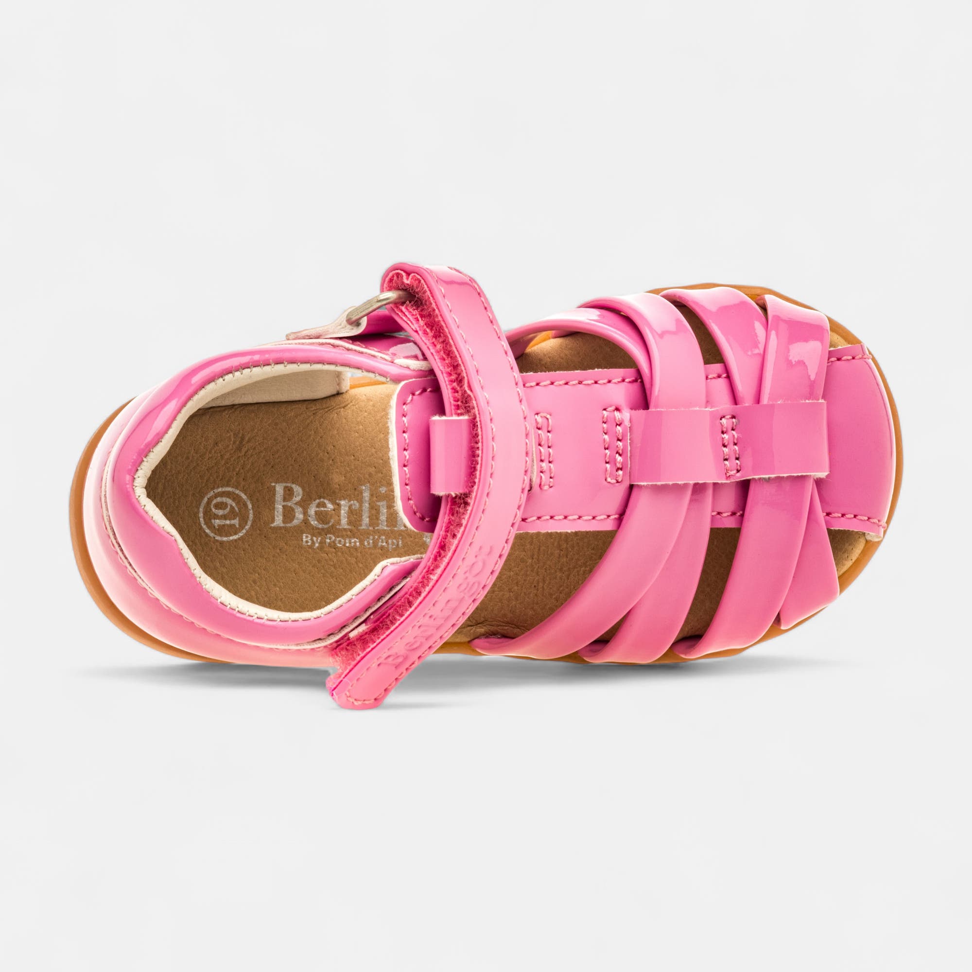 Nu-pieds Bébé fille rose