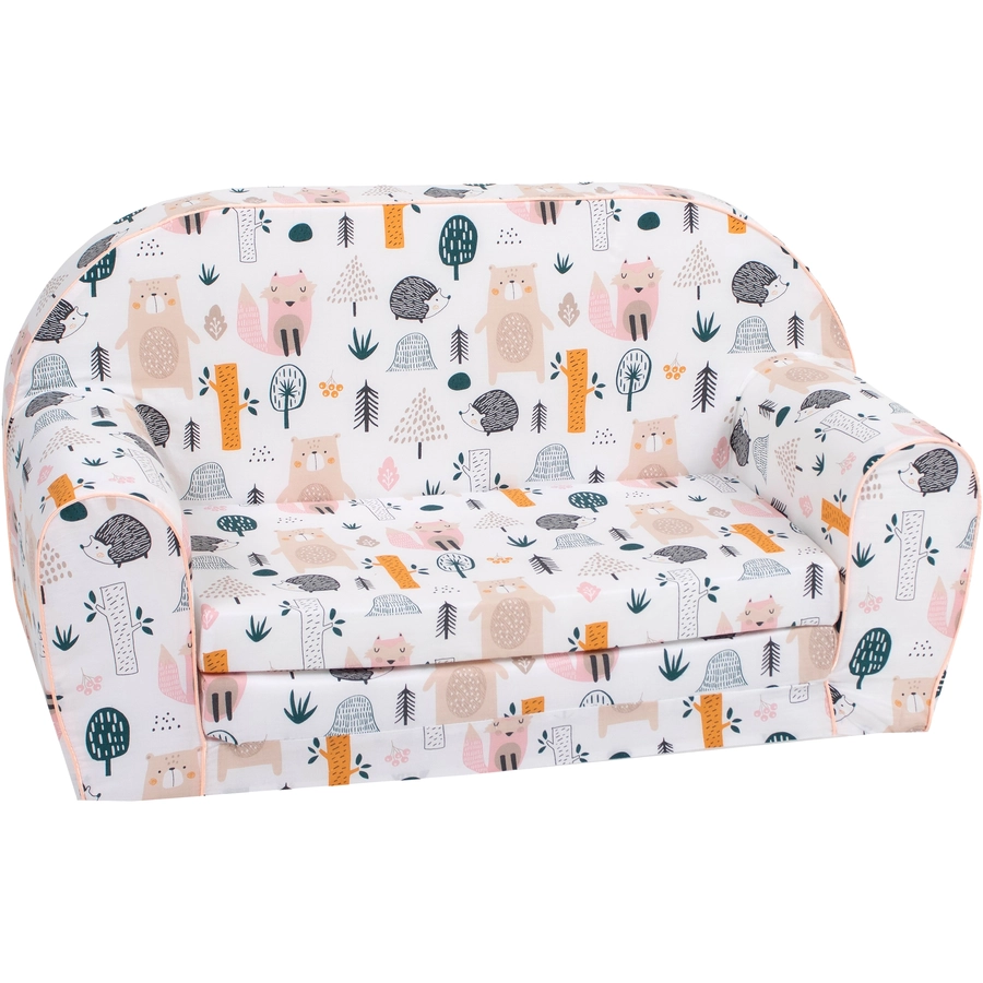 knorr toys® Kindersofa Wildlife weiß