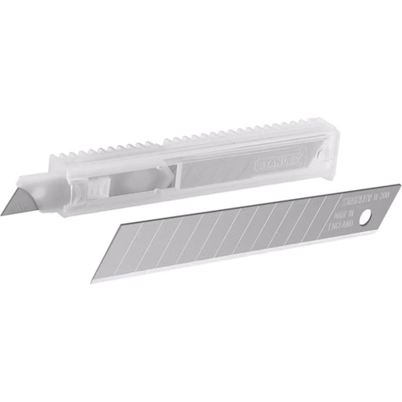 Lames de cutter Stanley 9 mm - étui distributeur de 10