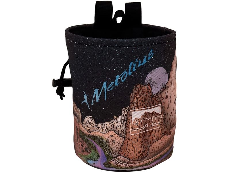 Metolius Chalk Bag Access Fund Comp Braun/Schwarz Chalk-Sack