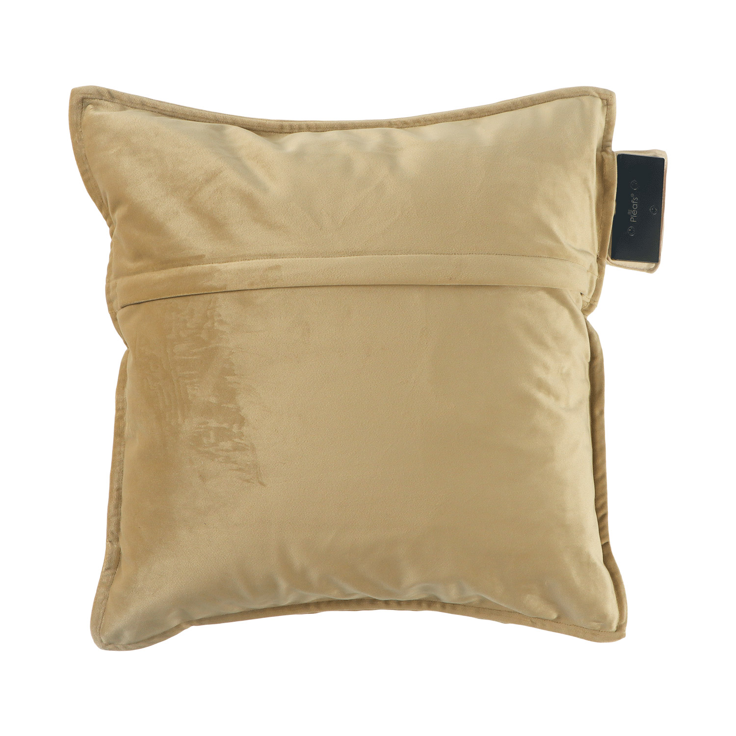Pleafs Warmtekussen Plush 45x45cm - Crewel Tan