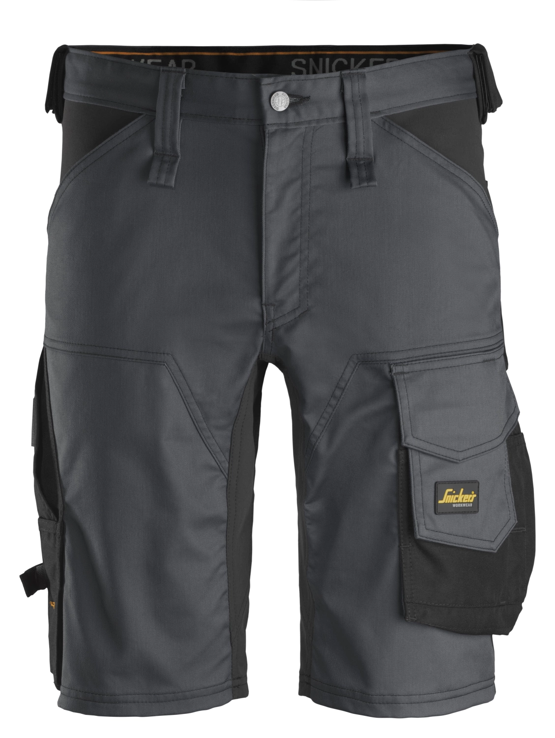 Snickers 6143 AllroundWork Stretch Korte Broek - Staal Grijs - Maat 054