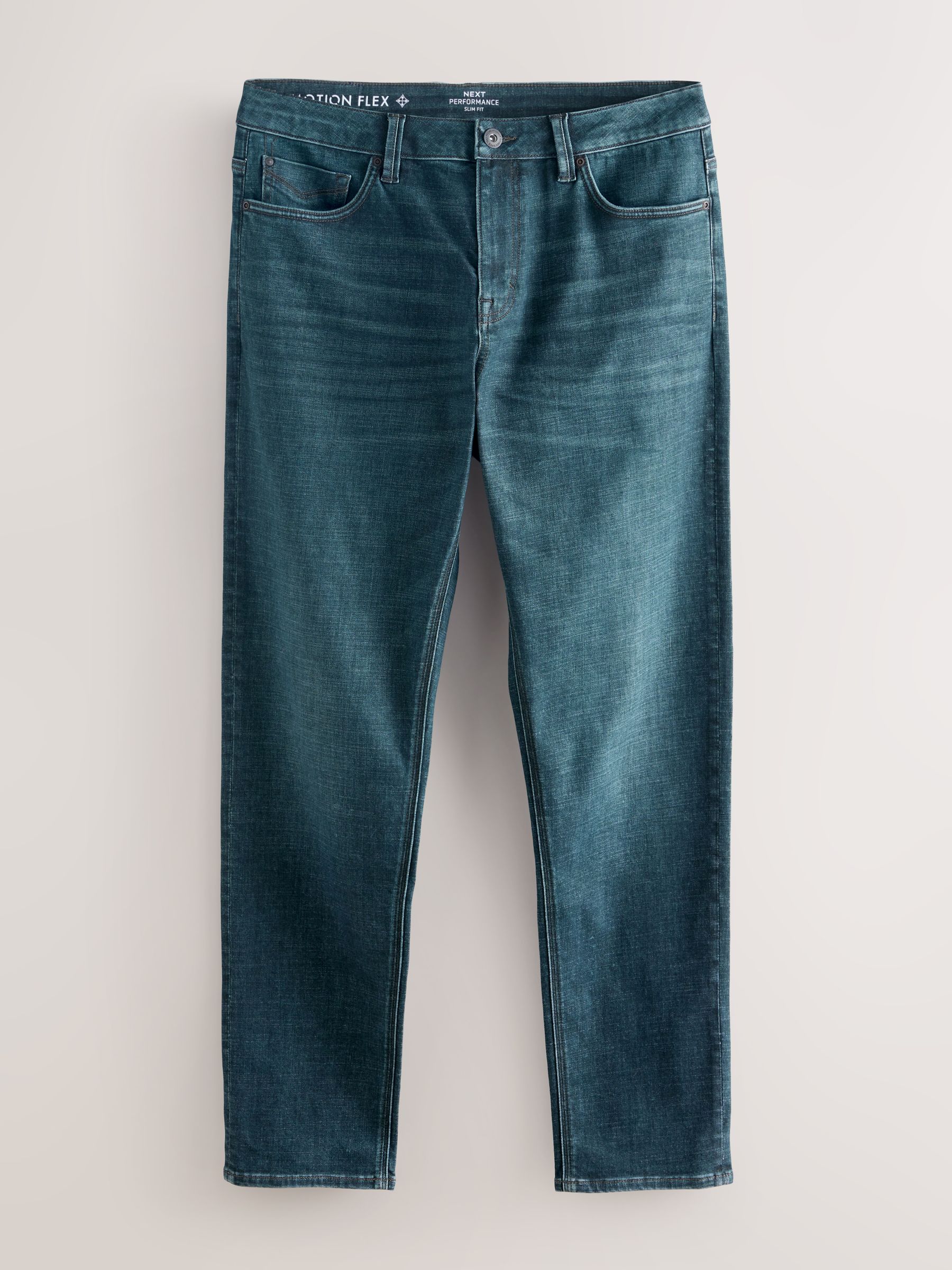 Blauwe tint - Slim Fit - Motionflex jeans
