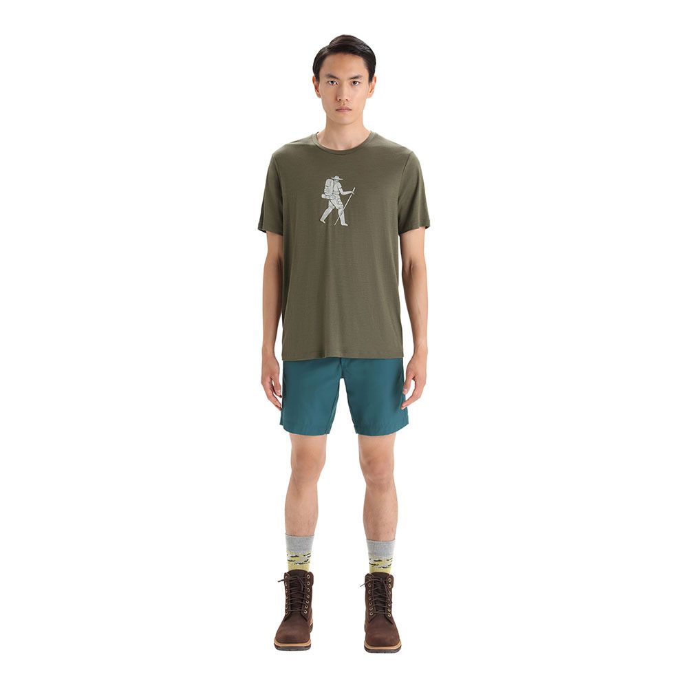 Icebreaker TECH LITE II - Tee-shirt Homme loden
