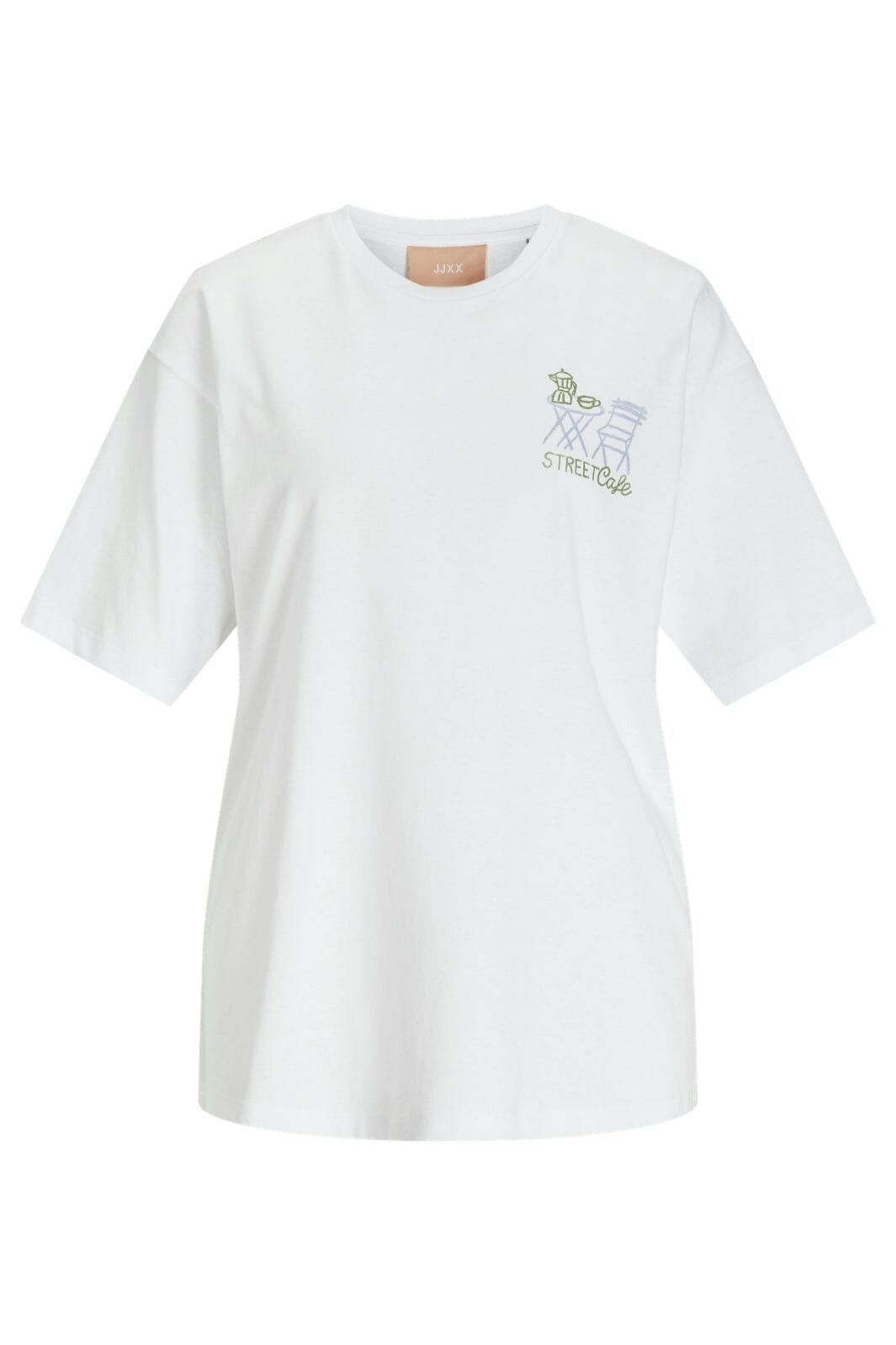 Jjxx Jxmillow Loose Ss Tee Ft24 4708650 bright white welcome to