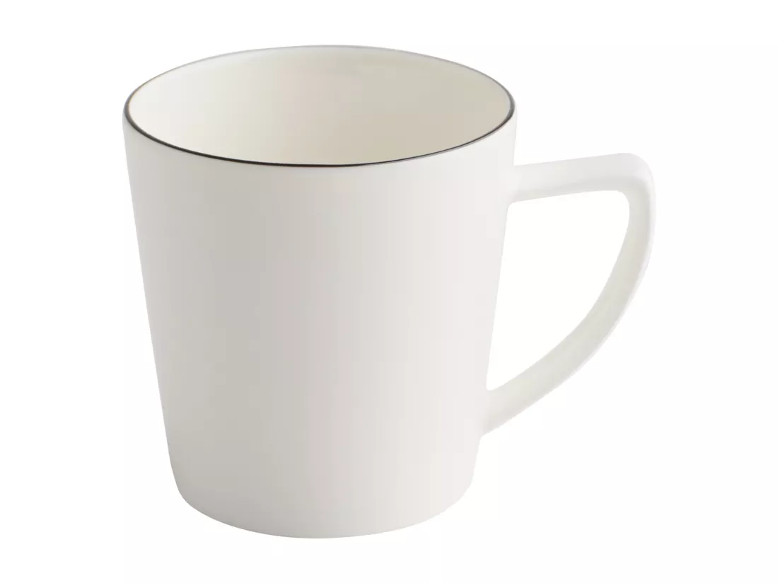 Tasse Rimo Noir Moyen 8.8 x 8.5 x 12
