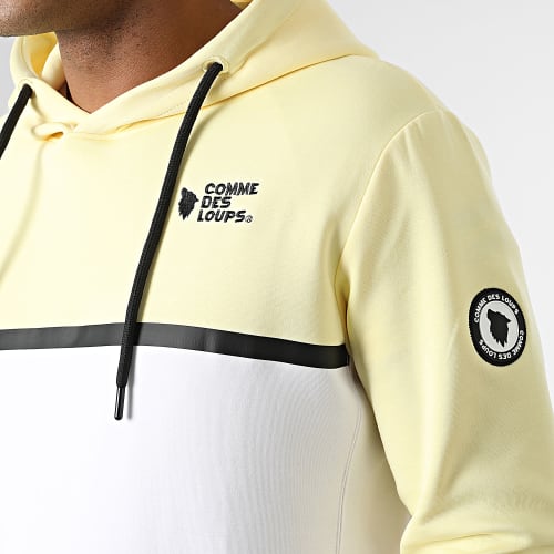 Ensemble De Survetement Candy Jaune Blanc