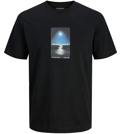 Jack & Jones - T-Shirt - JcoCalma Foto - Schwarz