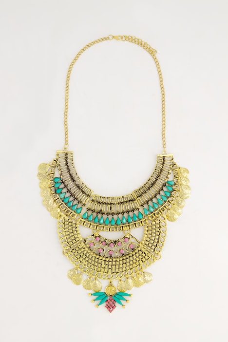 Statement-Kette, Schmucksteine