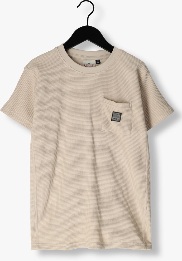 RETOUR grijze retour t-shirt xavier