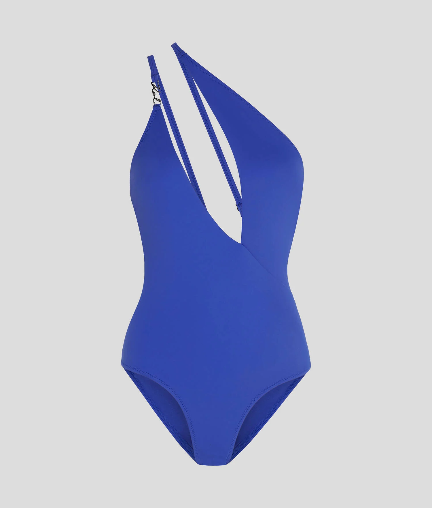 MAILLOT DE BAIN ASYMÉTRIQUE KARL SIGNATURE