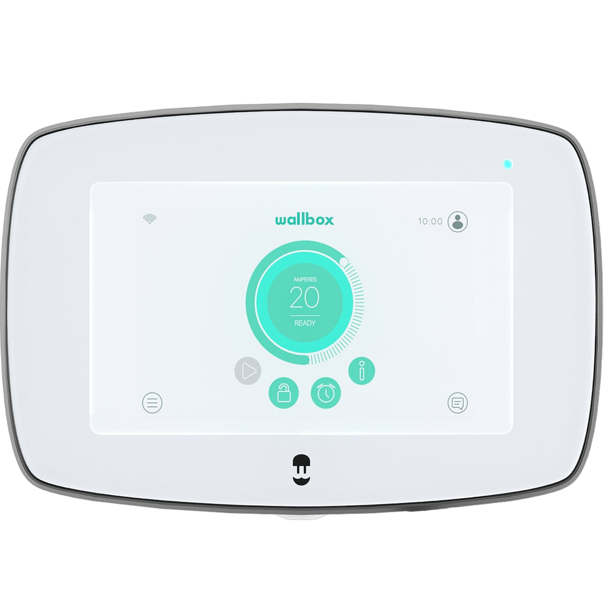 Wallbox Commander 2 elbillader 5 m type 2 (hvit)