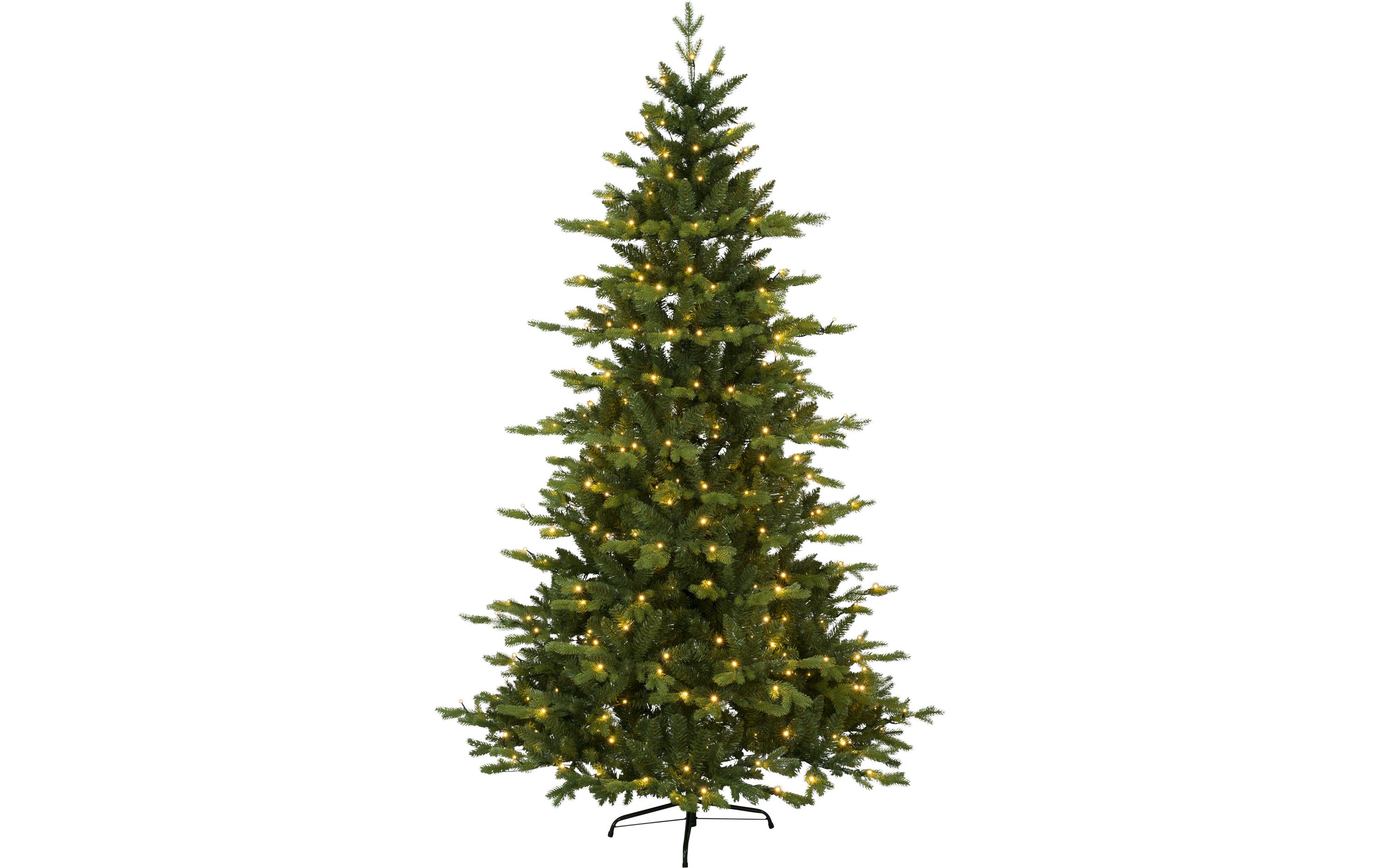 Weihnachtsbaum Larvik, 700 LED's, 210 cm<br>Künstlicher Weihnachtsbaum ideal für den Innen- und Aussenbereich