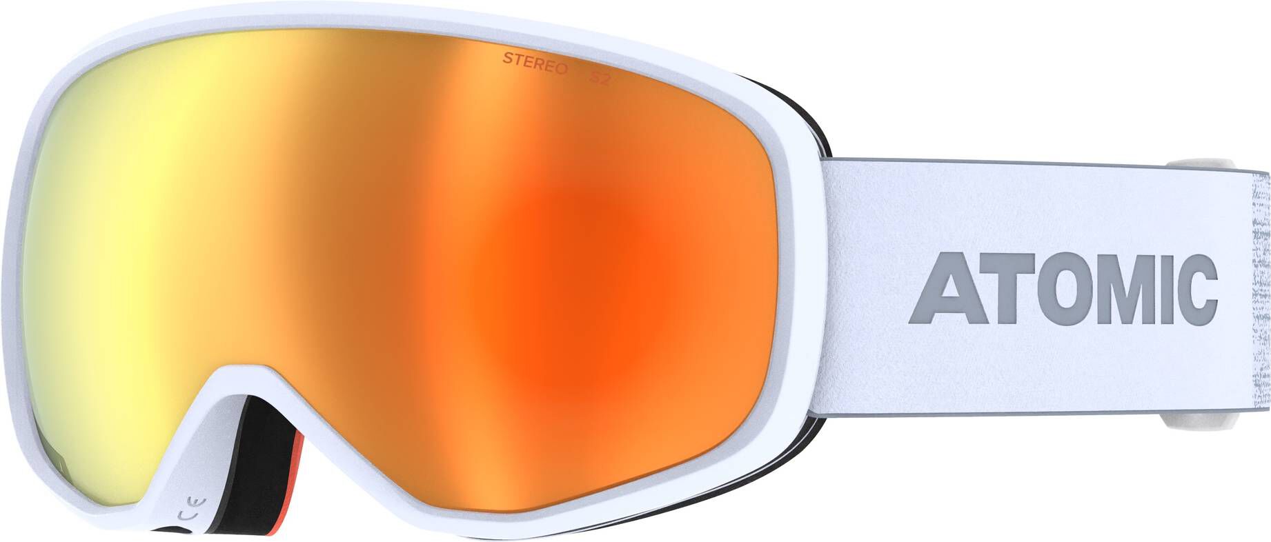 Atomic| Herren Skibrille REVENT STEREO LIGHT GREY