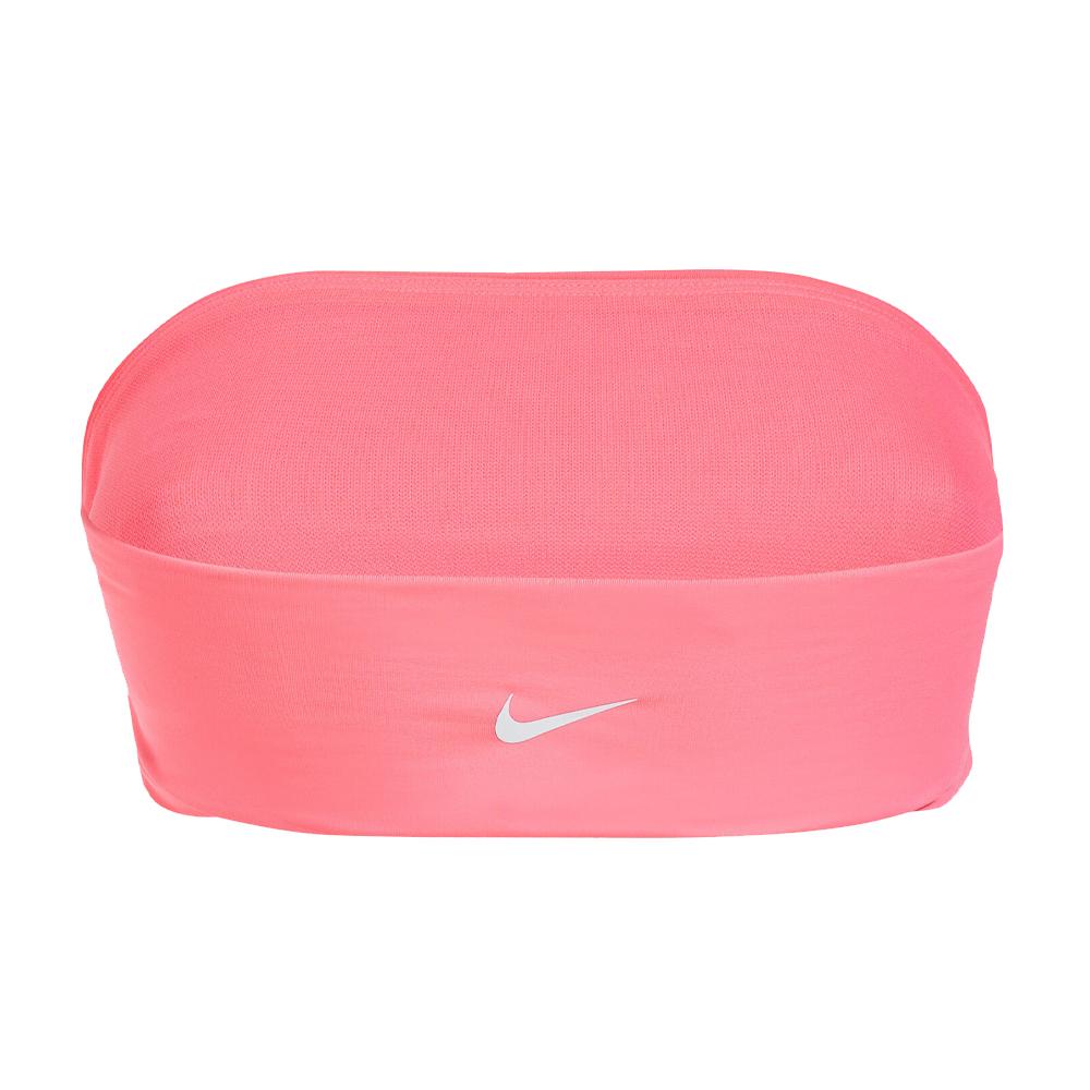 Nike Haut de maillot de bain Rose Fluo Femme Nike Bandeau Bikini Top