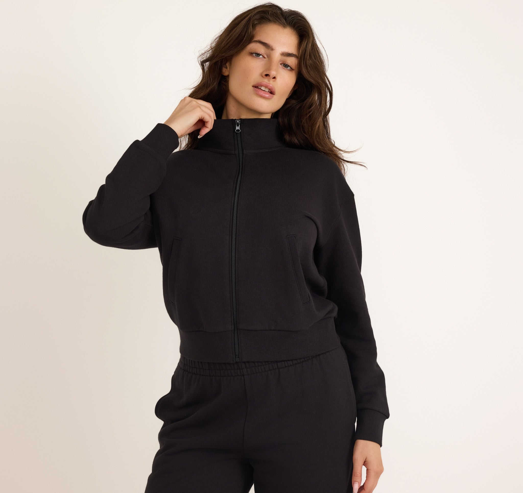 ORGANIC COTTON<br>Weekend Track Jacket