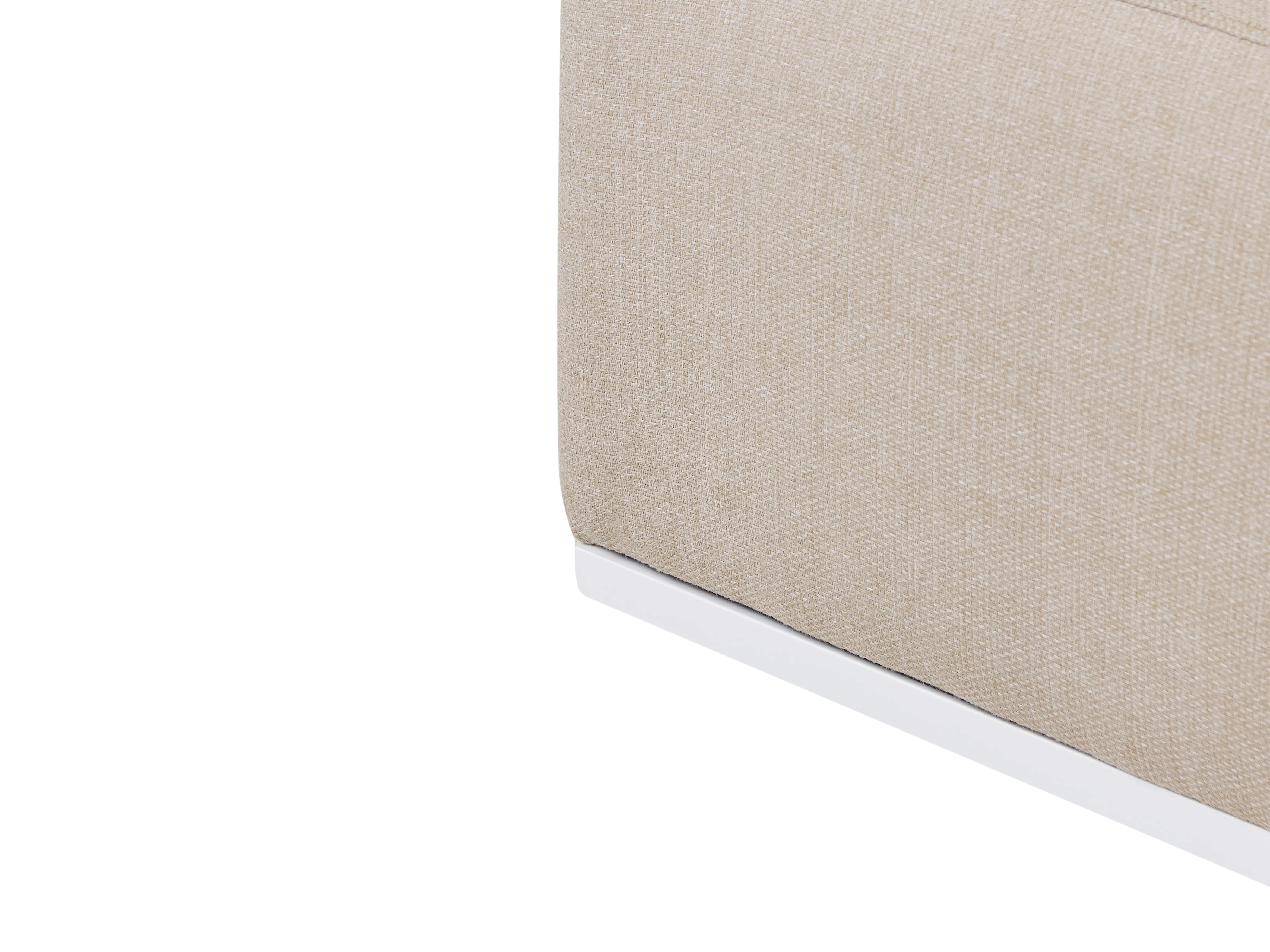 Tuin loungebank met ottomaan 7-zits BATTIFOLLO modulair Beige