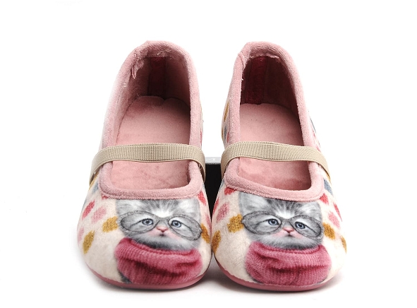 La maison de l espadrille chaussons enfant 6310 4 rose