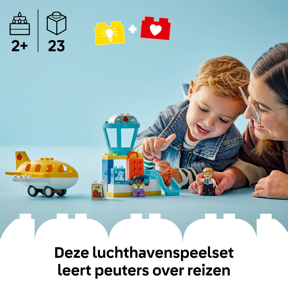 LEGO DUPLO voor het eerst op het vliegveld 10443
