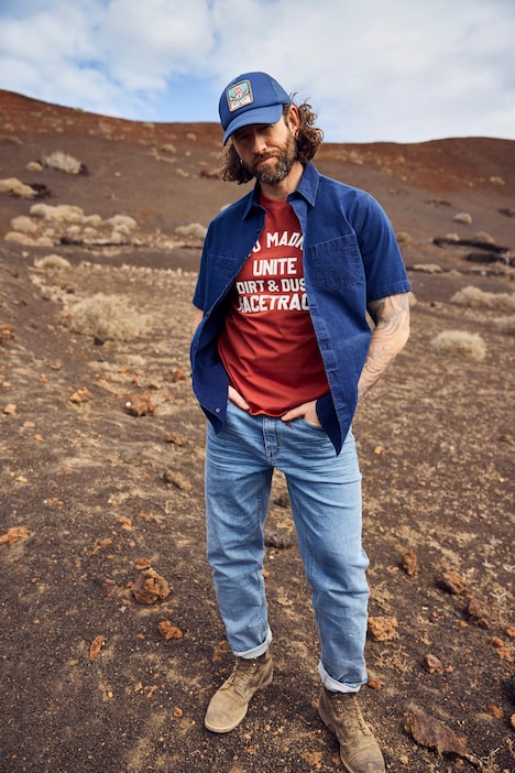 Hemd, Halbarm, Kentkragen, Modern Basic Fit, bis 8 XL