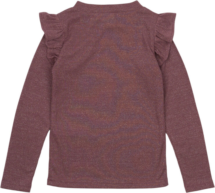 The New TNFarah L_S Tee Crushed berry