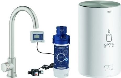 GROHE Red Mono zuilventiel en boiler maat M, C-uitloop, 30085DC1