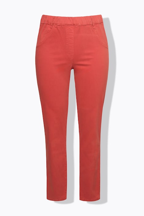 Jeggings, Elastikbund, schmales Bein, Biobaumwolle