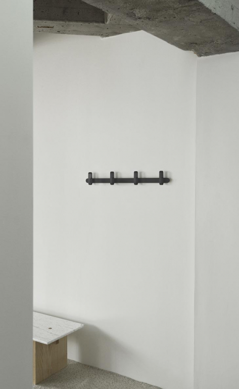 Normann Copenhagen Hoop wandkapstok zwart