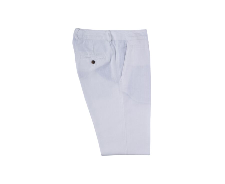 Pantalon chino homme Blanc - KYLSON