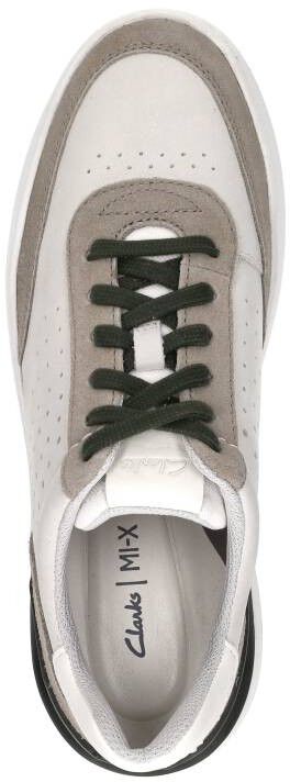 Clarks Court Lite Tor gebroken wit